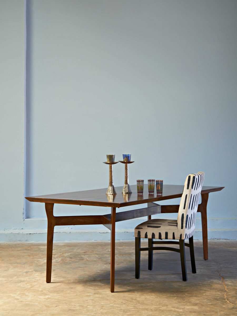 Italian Acacia Dining Table